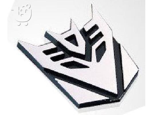 PoulaTo: Αυτοκόλητο διακοσμητικό έμβλημα Decepticons