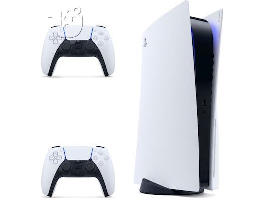 PoulaTo: Sony PlayStation 5 Blu-ray Disc Edition - PS5 Disk & 2 Controllers