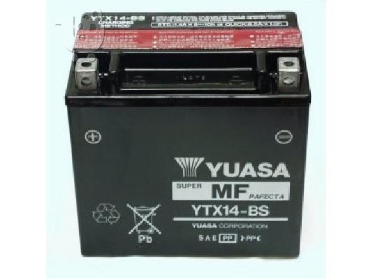 PoulaTo: Μπαταρία Moto Yuasa YTX14-BS 12 AH
