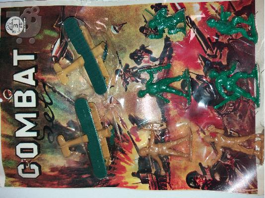 PoulaTo: ΚΛΕΙΣΤΗ ΚΑΡΤΕΛΑ COMBAT(PLASTIC TOYS)