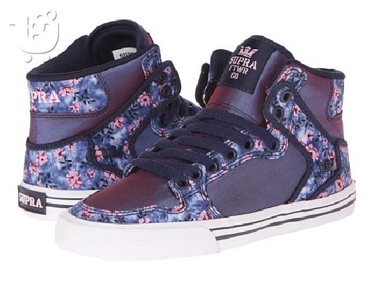Supra WMNS Vaider Purple Floral White