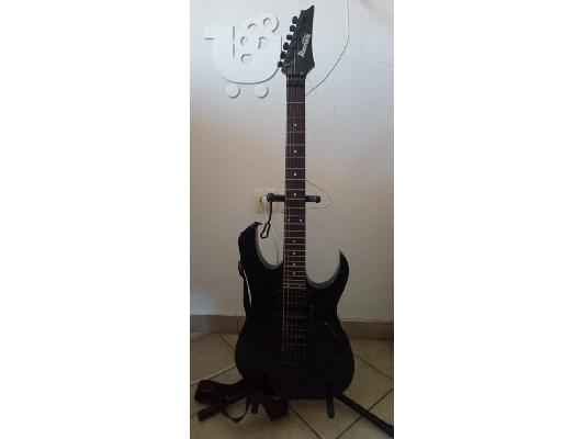 PoulaTo: Ibanez GRG 270 Black Night και Αξεσουάρ Κιθάρας