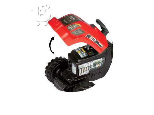 Smoby GM Τρακτέρ Bull Red Με Ρυμούλκα (7/033045)