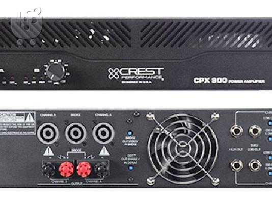 PoulaTo: Ενισχυτής Crest CPX-900