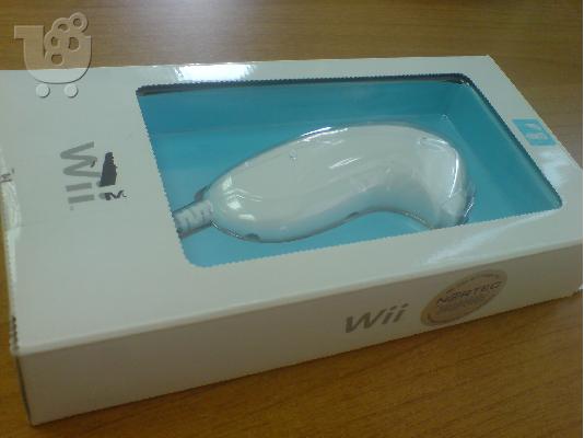 PoulaTo: ΠΩΛΕΙΤΑΙ Nintendo Wii Nunchuck Controller (λευκό)