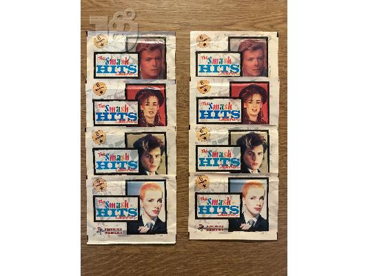 Panini Smash Hits 84 - Σπάνια Φακελάκια με αυτοκόλλητα