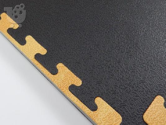 Στρωμα ΤΑΤΆΜΙ FLOOR MATS EVA FOAM WOOD PROFILE/BLACK 100X100X25CM