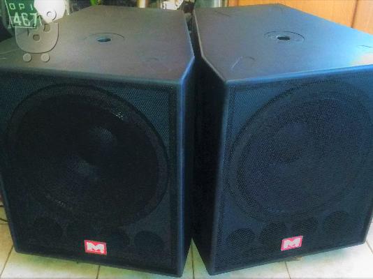 PoulaTo: Επαγγελματικά Ηχεία Metro L180 SubWoofer 18'' 1600Watts