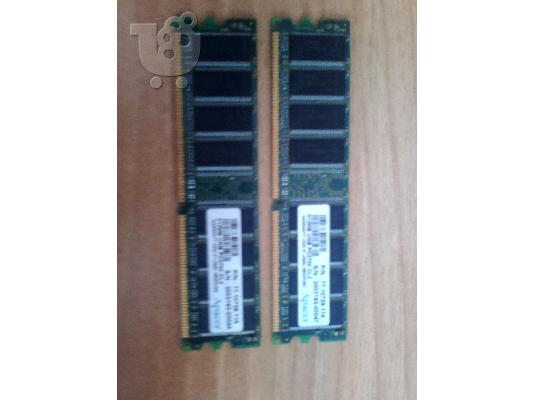PoulaTo: Apacer 1gb (2x512) unb pc2700 cl2