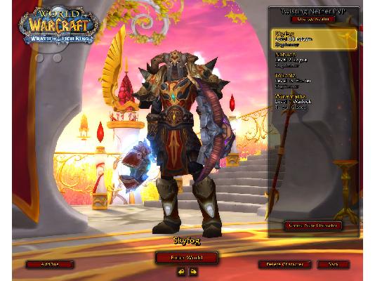 wow acc paladin k dk 80 lvl
