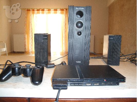 PoulaTo: Πωλείται playstation 2 slim + sound station