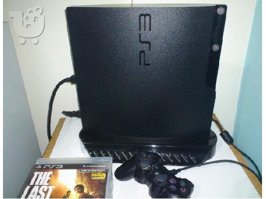 PoulaTo: PS3 Slim 250GB + 28 games + 2 Dualshock3 + βαση + τσαντα + HDMI cable