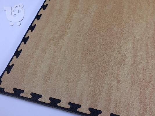 Στρωμα ΤΑΤΆΜΙ FLOOR MATS EVA FOAM WOOD PROFILE/BLACK 100X100X25CM