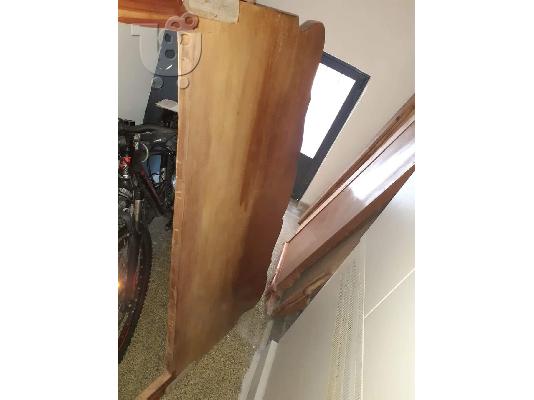 Κρεβάτι διπλό και στρωμα