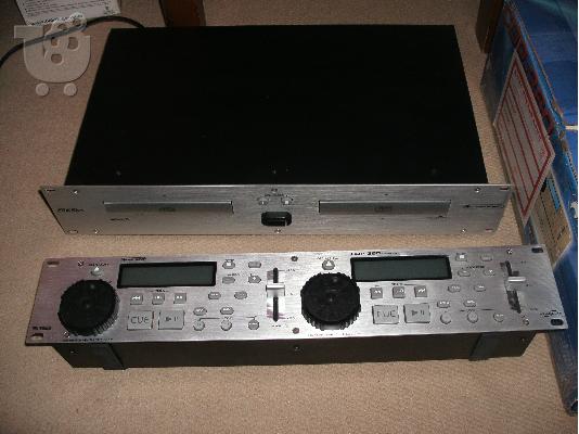 omnitronic διπλό cd player