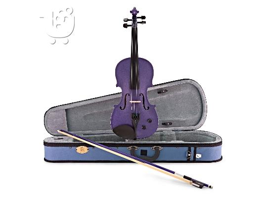 PoulaTo: Ολοκαίνουργιο ολοκαίνουριο Stentor Electric Violin Outfit, Μωβ